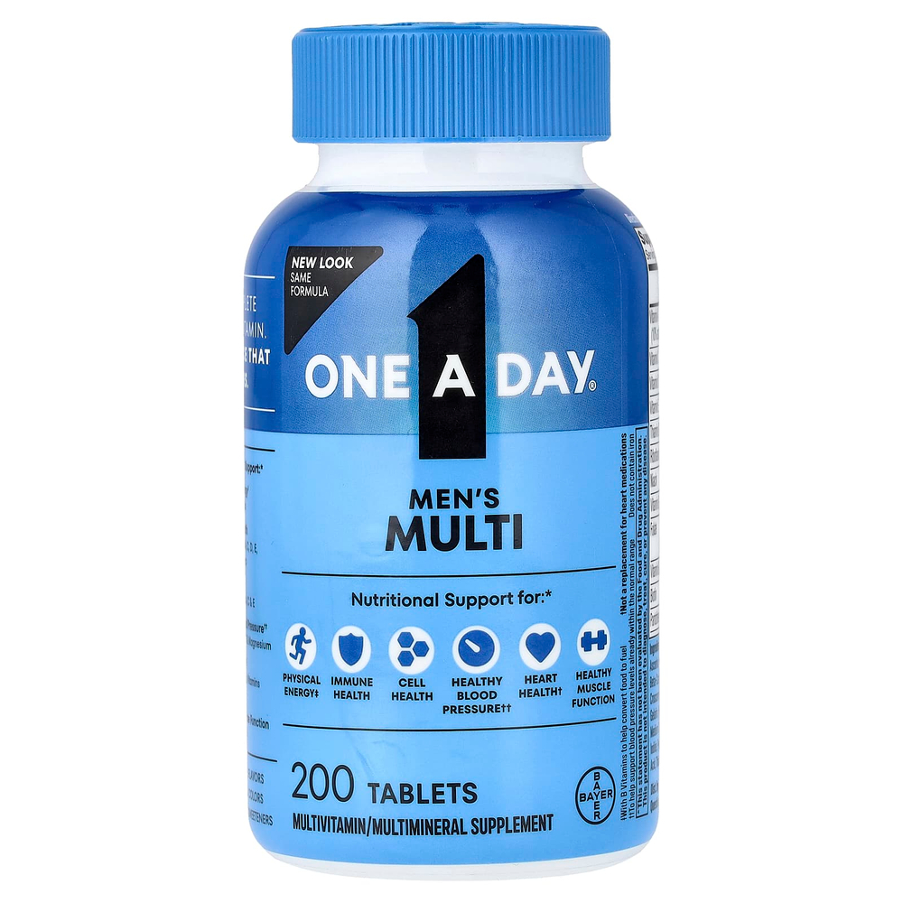 One-A-Day, Men's Multi, мультивитамины для мужчин, 200 таблеток