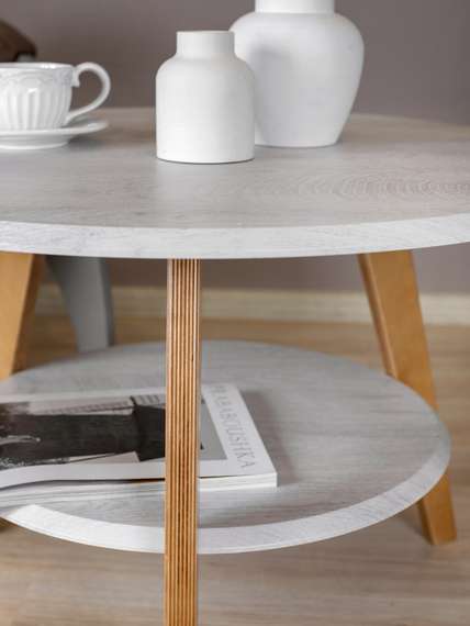 Стол журнальный BeautyStyle 17 дуб дымчатый/бук