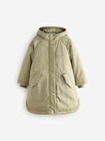 Куртка утепленная с капюшоном для девочки Next E25-190, Хаки