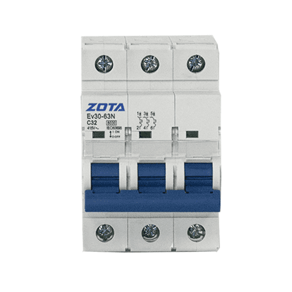 Автомат ZOTA Ev30-63N 3П 32А С 31719