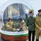 Фотозона Чудо шар на День Победы с подсветкой (полная комплектация)