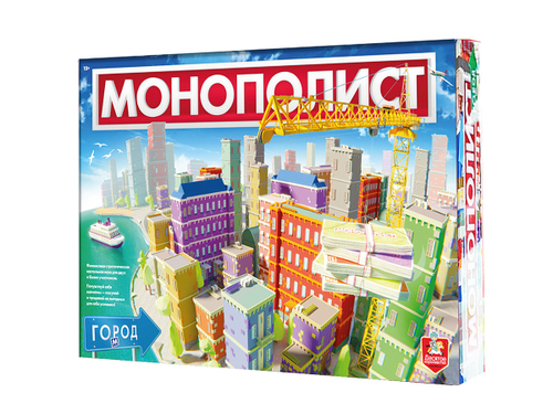 Настольная экономическая игра для большой компании «Монополист Город»