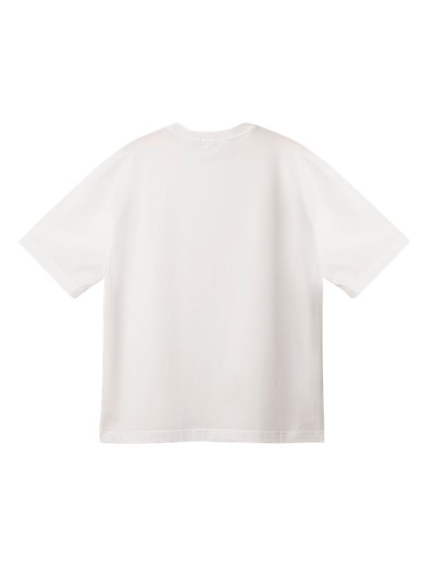 Футболка Oversize Milky белая - фото 2