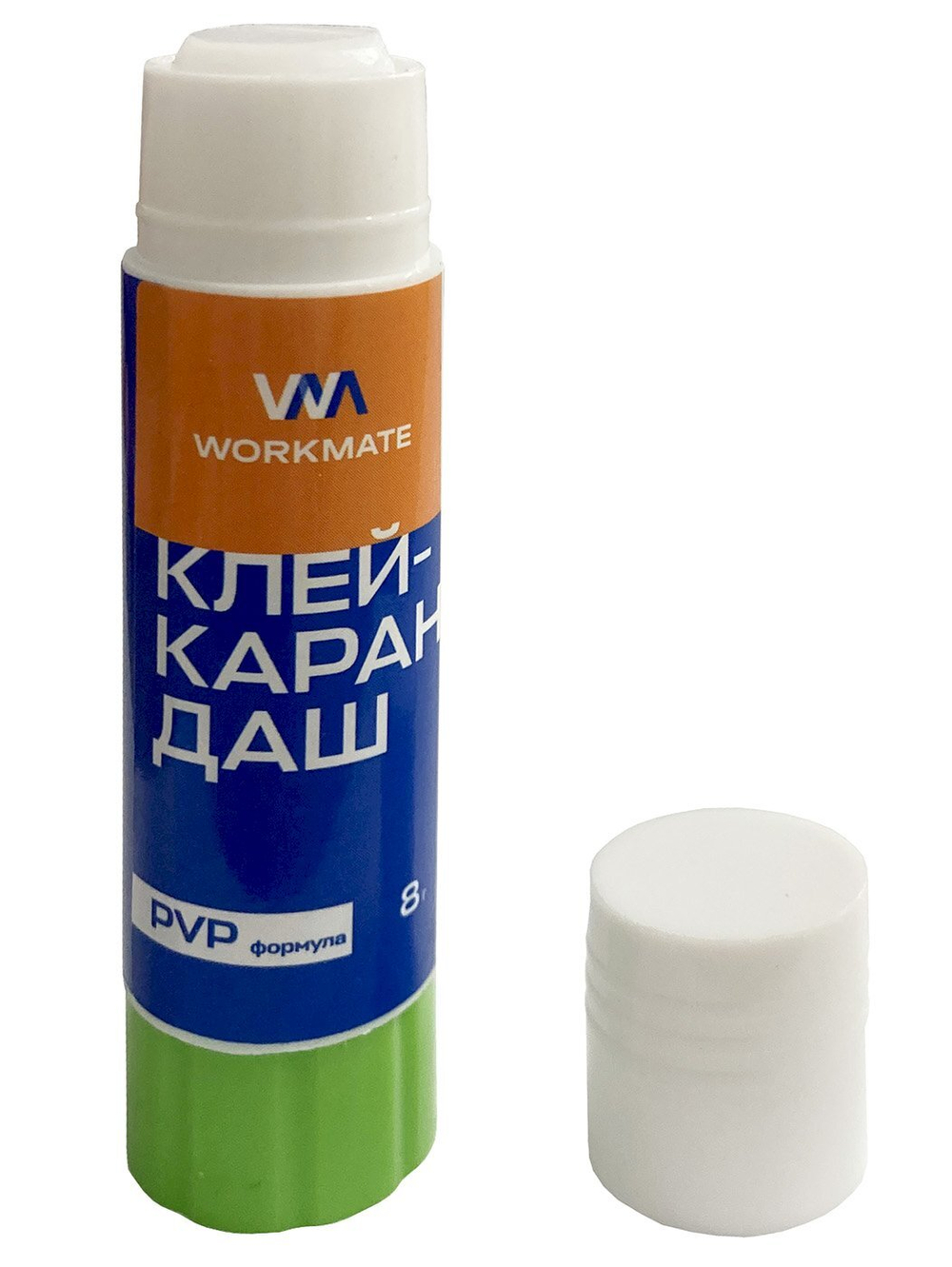 Клей-карандаш Workmate с улучшенной формулой PVP, 8 г