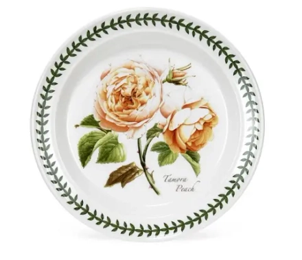 Portmeirion Тарелка обеденная Botanic Roses 26,5 см Tamora Peach EAN 00828994