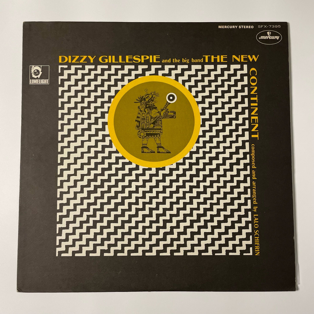 Винтажная виниловая пластинка LP Dizzy Gillespie And The Big Band The New Continent (Япония 1971) (Без Оби)