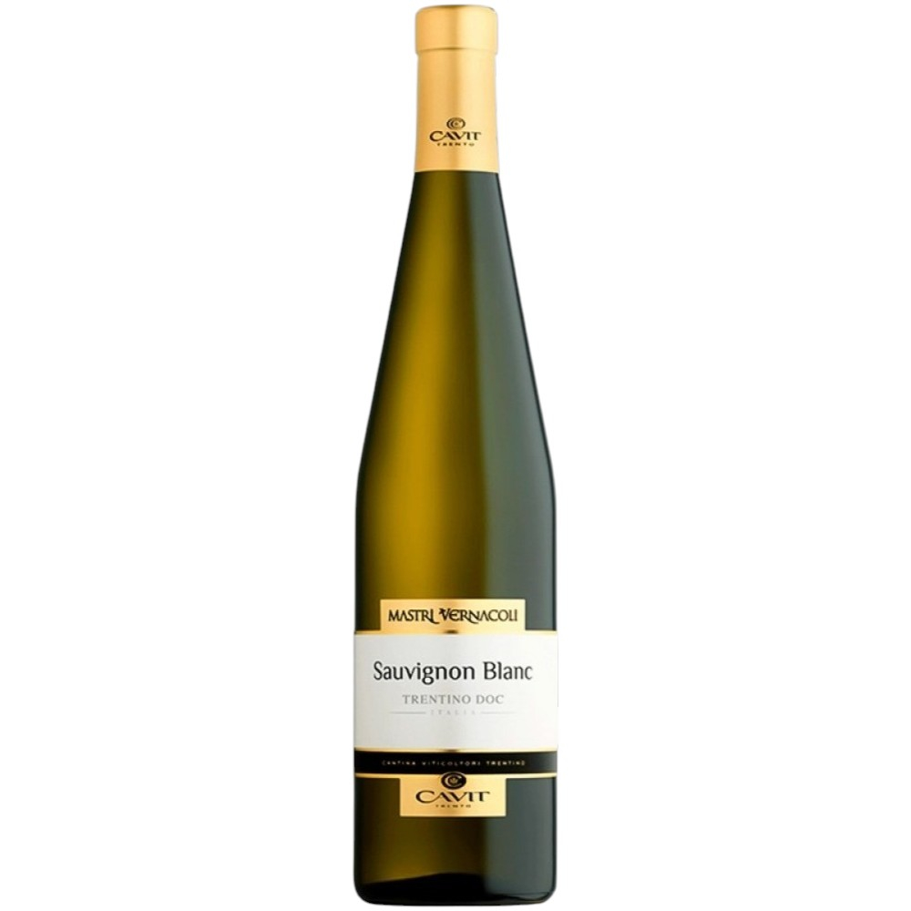 Вино Mastri Vernacoli Sauvignon Blanc Trentino DOC 0,75 л.