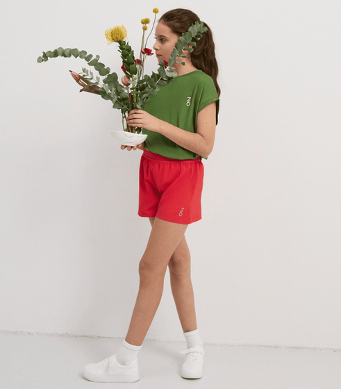 Шорты для девочек 7/6 Kira Shorts - Red Alert, арт. GSH76-1559