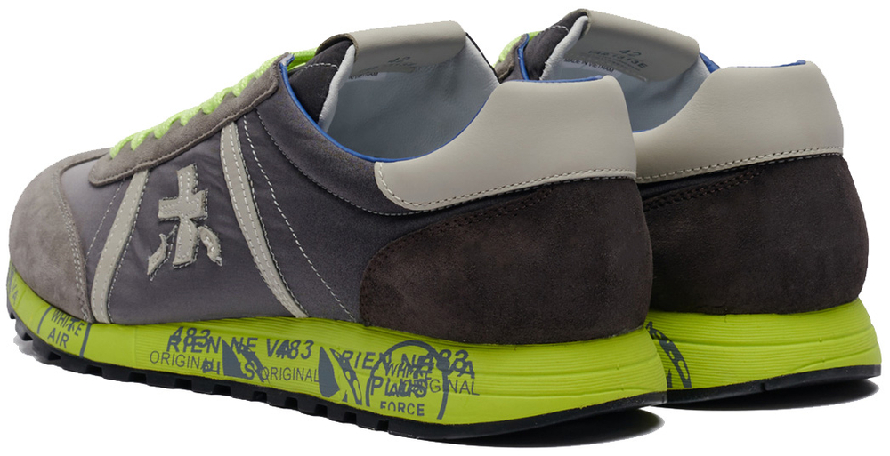 Premiata Lucy 1313E серые спортивные