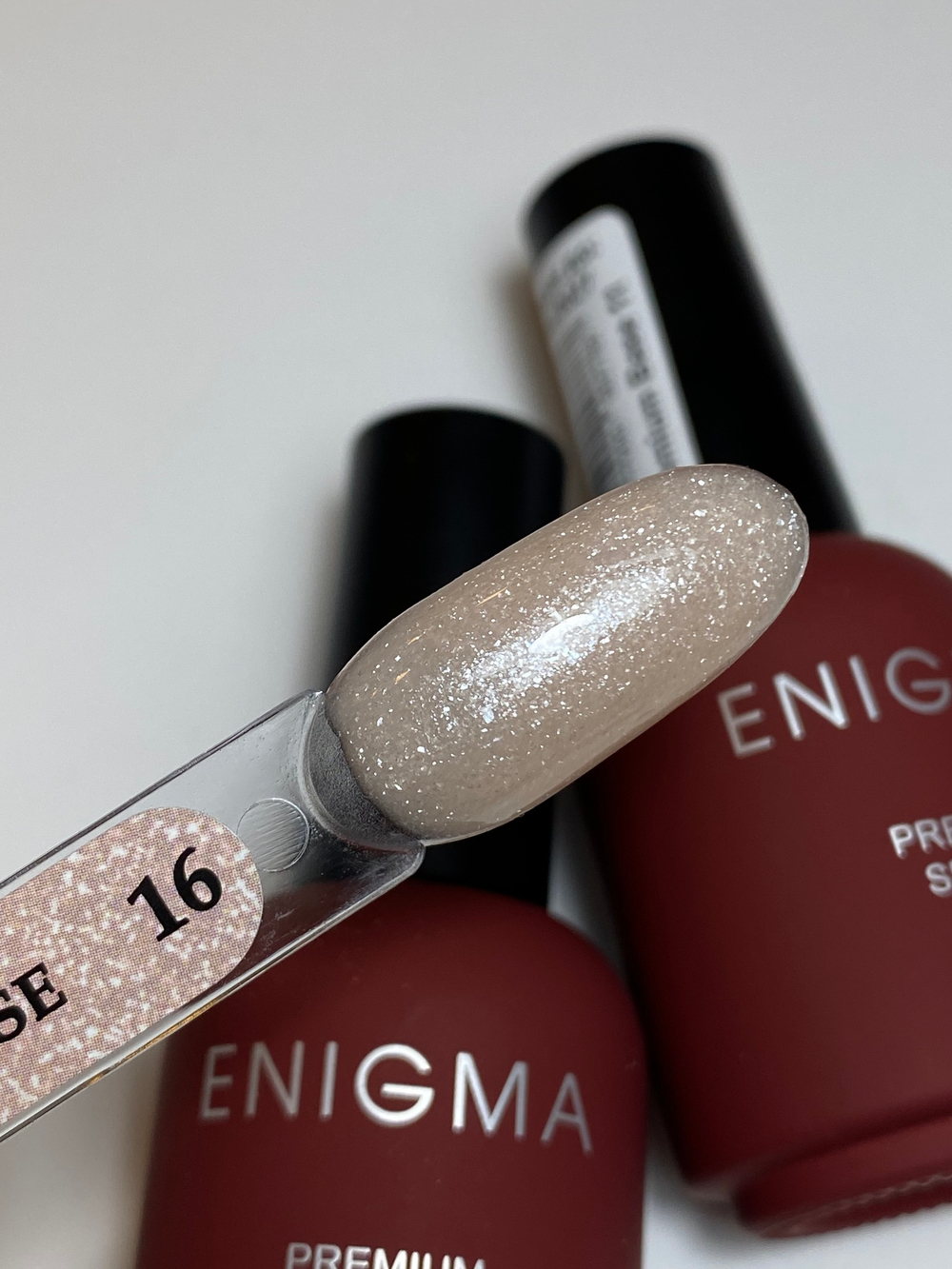 Камуфлирующая база с Шиммером Enigma PREMIUM series №16 - 15 мл.