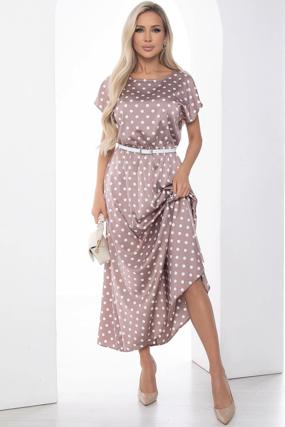 Платье "Кейтлин" (капучино) П9043 LT Collection (Акция)