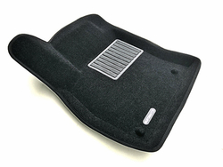 Коврики салона для VOLKSWAGEN Golf 7 (2013-)/SKODA Octavia A7 (2013-)/AUDI A3 (2014-) Euromat 3D Business черные. Арт. EMC3D-004507