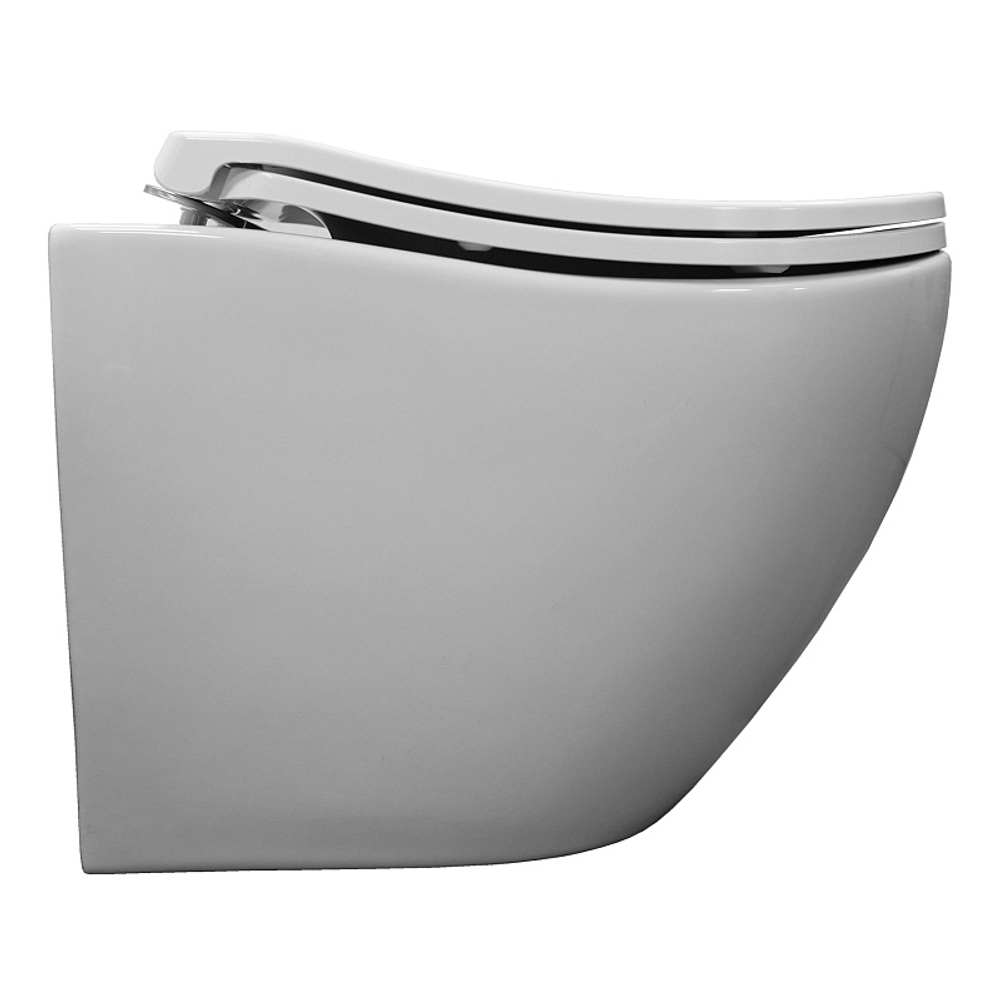 Унитаз подвесной Azario Etera 520x360x360 с системой смыва Tornado, с сидением микролифт (AZ-118E-UQ3)