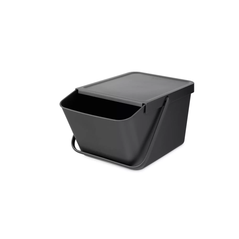 Brabantia - Контейнер для мусора Sort &amp; Go 20л для сортировки, серый / артикул   277726  / GTIN 8710755277726