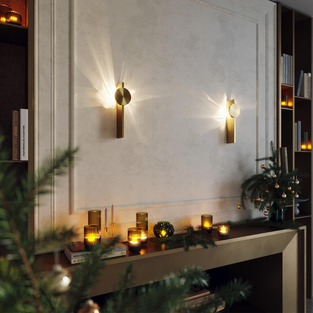 7096/3WL HIGHTECH ODL25 251 Настенный светильник бронза/металл/нерж сталь IP20 LED 3W 3000K 220V REFLECTION