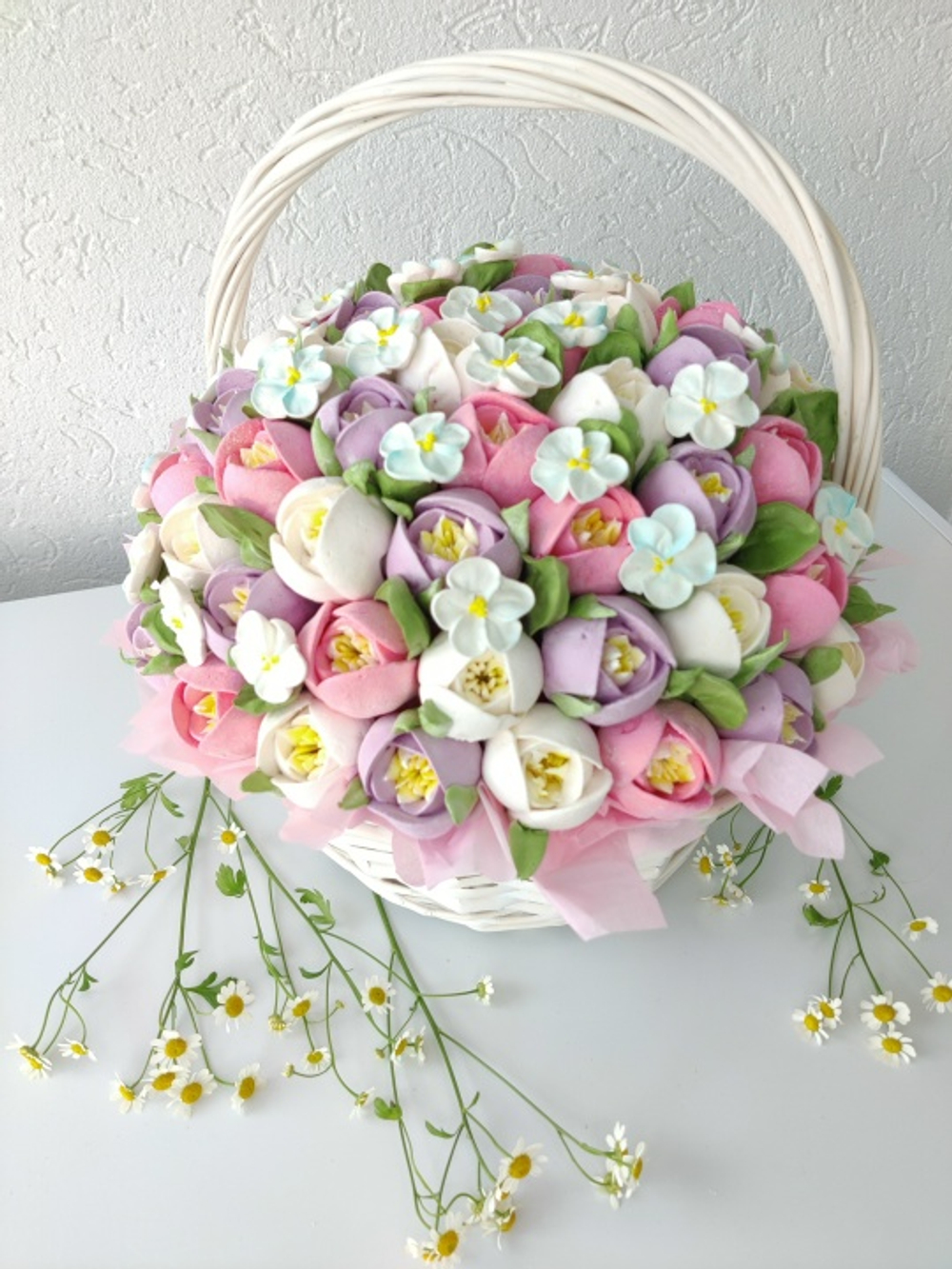 Корзина «Белоснежка» 27 см