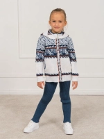 Кофта вязаная с капюшоном