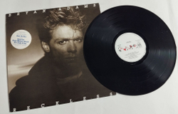 Винтажная виниловая пластинка LP Bryan Adams Reckless (Югославия 1985)