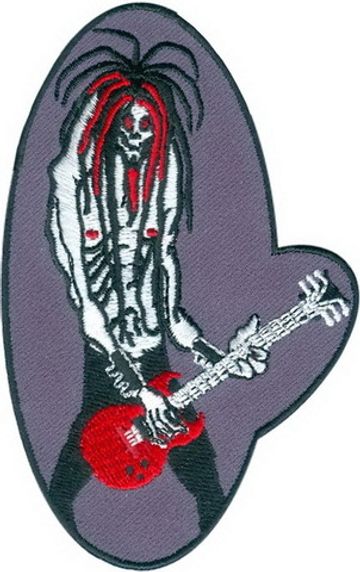Нашивка Evil Rocker - Рокер из преисподней