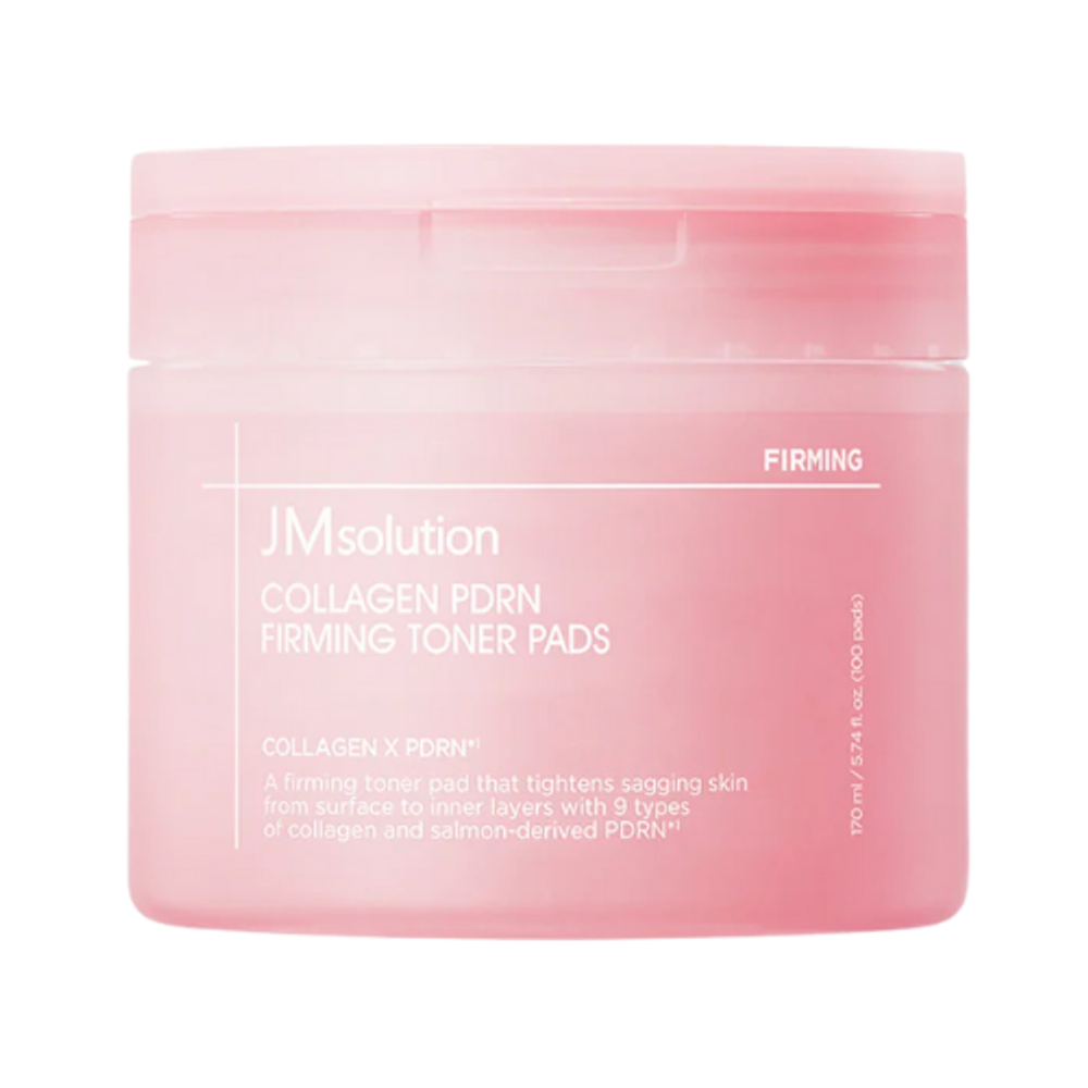 Тонер-пэды с коллагеном и PDRN JMSOLUTION Collagen PDRN Firming Toner Pads 100 шт