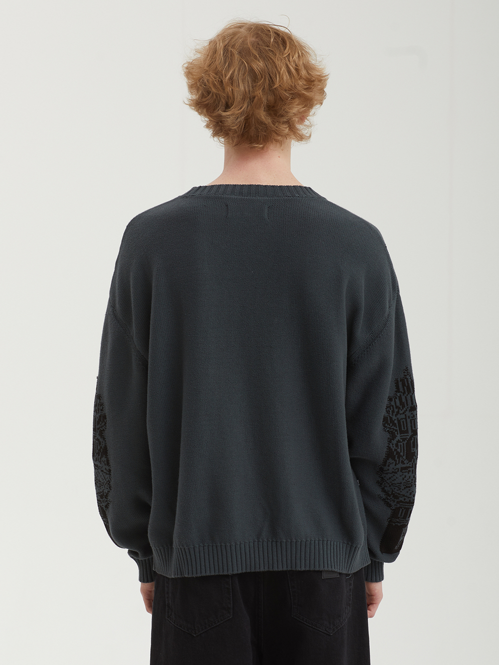 Мужской Свитер (Round-neck) Falling Castles