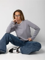 Лонгслив двойной базовый