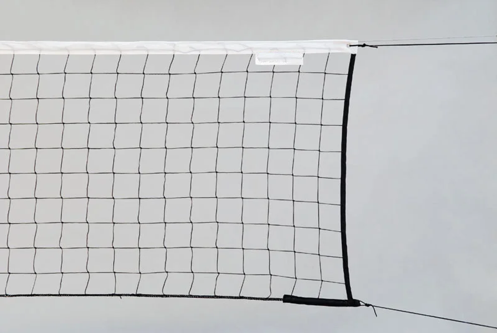 Сетка волейбольная Профи, нить 4,0 мм, 9,5*1 м, черная