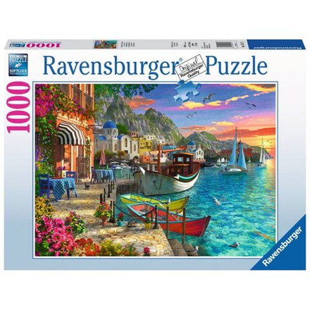 Ravensburger - Пазл Побережье Греции 1000 деталей 152711