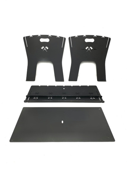 Разборный мангал трапеция эконом (2мм)