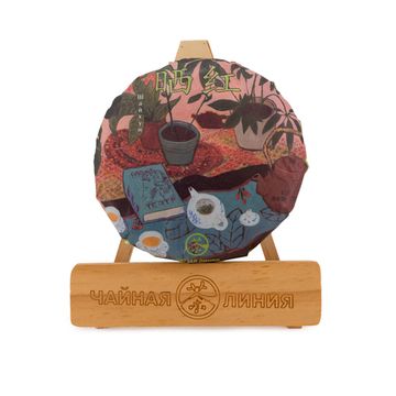 Мэнсун шайхун (Прессованный красный чай с пуэрных деревьев Мэнсун), 200 гр