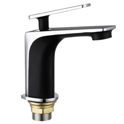 Смеситель для раковины, Frap, корот изл, с картриджем, чер, F1057