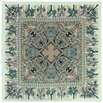 Павловопосадский платок Золото Исиды 547-3