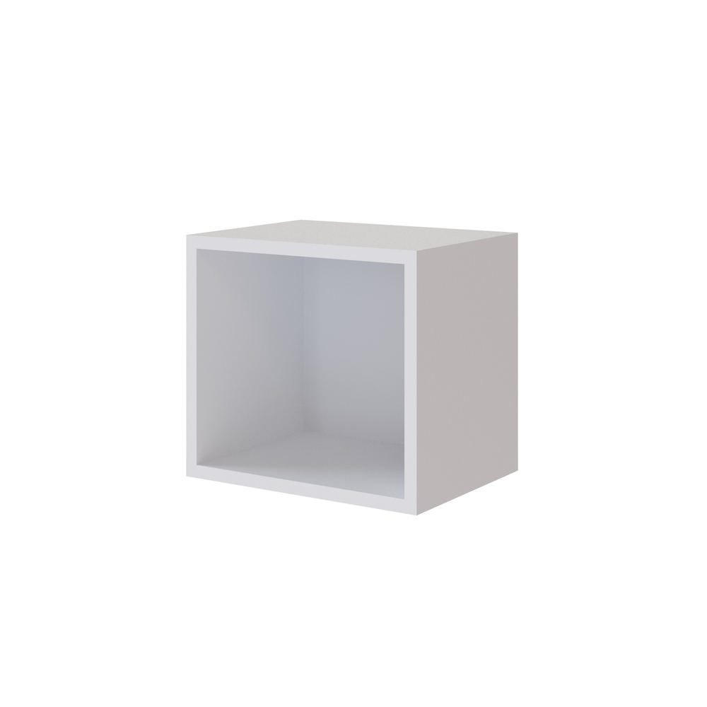 Гостиная Мэнкс Куб навесной МГК белый