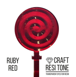 Прозрачный тонер для эпоксидной смолы, Ruby Red,10мл