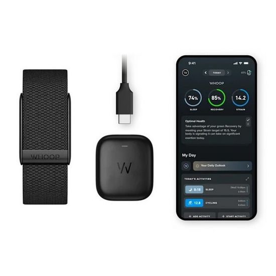 Фитнес-браслет без экрана Whoop Life с подпиской на 1 год (Whoop MG)