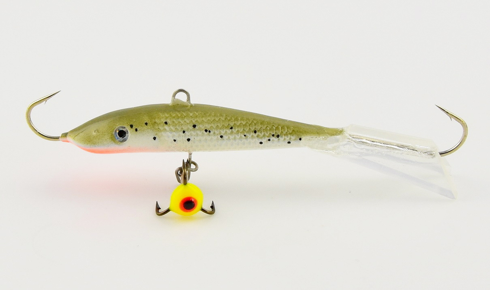 Балансир Lucky John Fin №5 с тройником (70мм, 20гр)