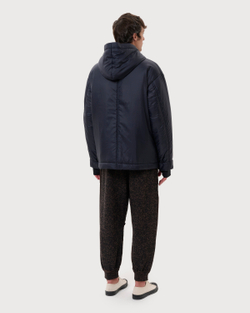 UNDERCOVER The Shepherd КУРТКА ТЕМНО-СИНЯЯ С НАШИВКОЙ В ВИДЕ ЯГНЕНКА