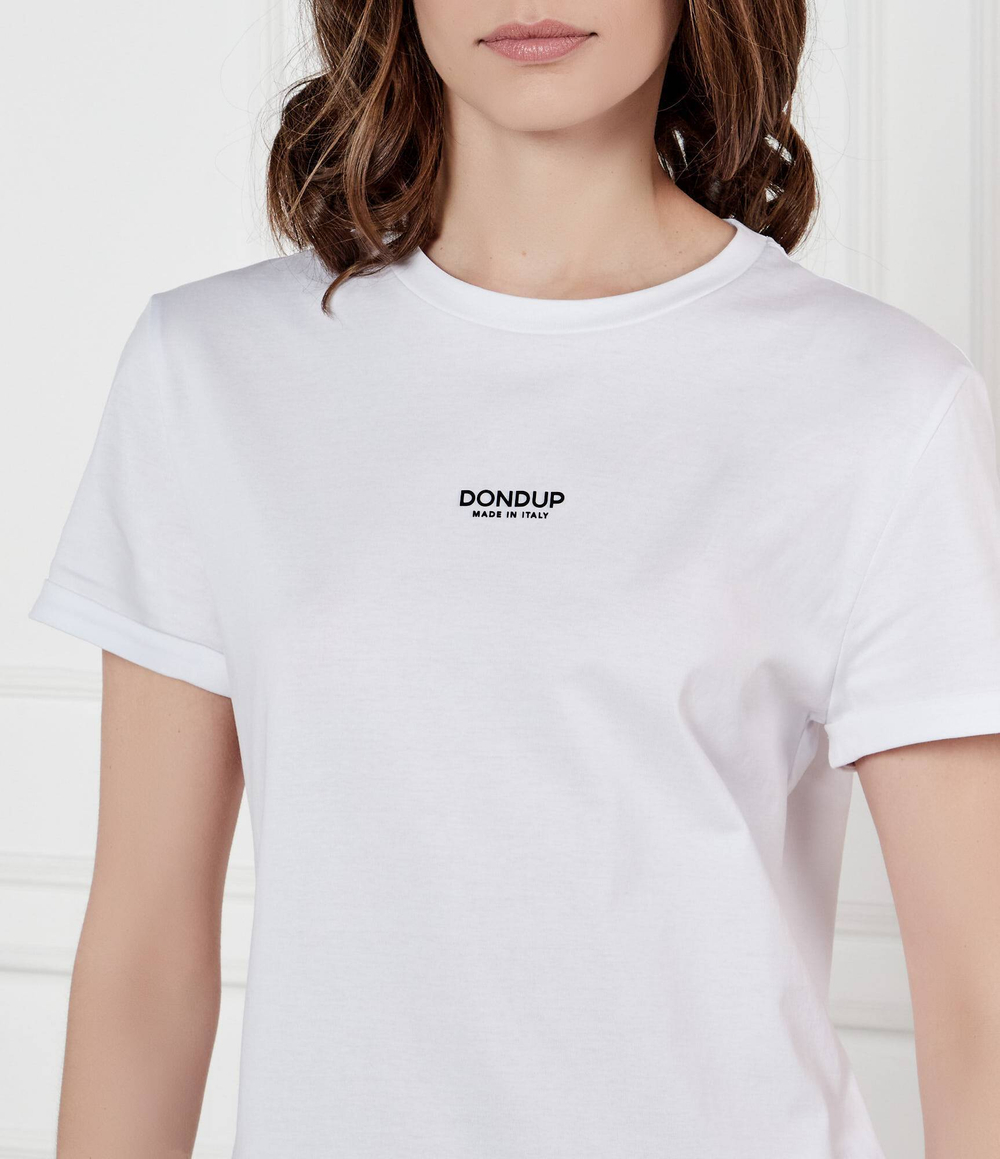 Футболка DONDUP - made in Italy - белый(DS039 JF0271D DU6)