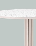 Стол обеденный Stem D90 терраццо