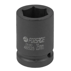 Головка ударная 25мм (6гр.) 3/4'' Forsage F-46525