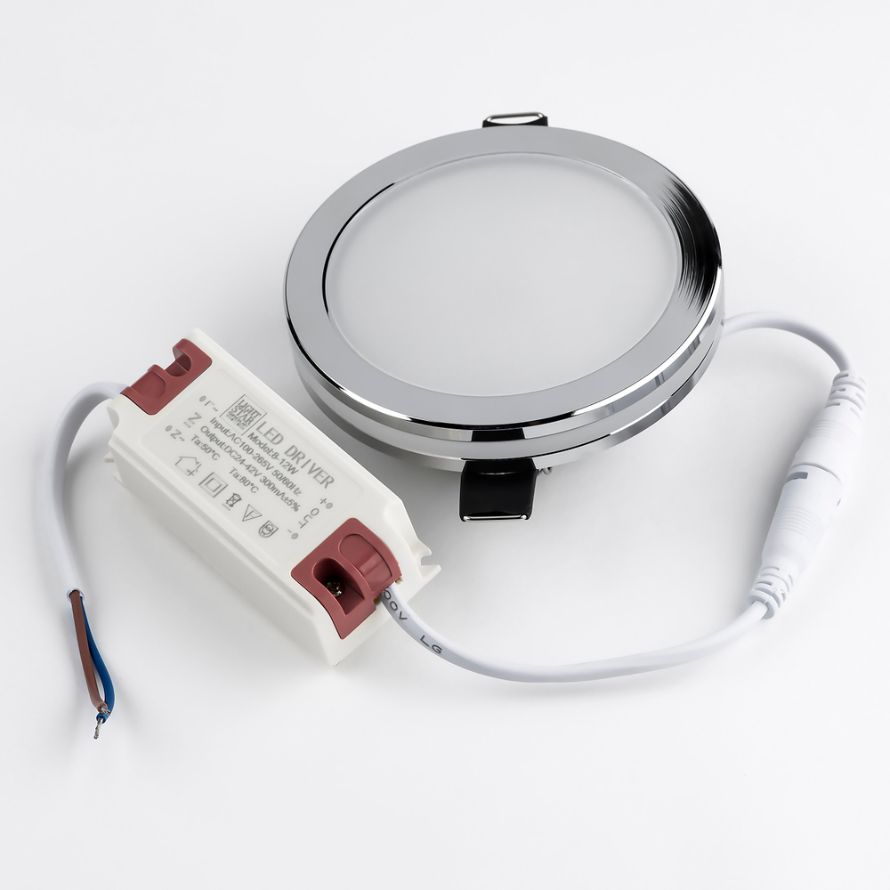070262 Светильник MATURO LED 9W 730LM ХРОМ/МАТОВЫЙ 3000K