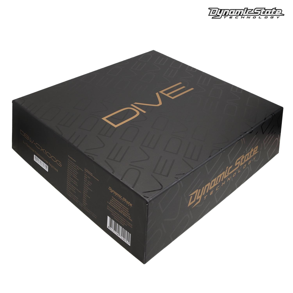 Dynamic State DIVE DBW-CX100G 2-х пол.коакс. акустика 10см (4") для штатных мест в автом BMW и MINI