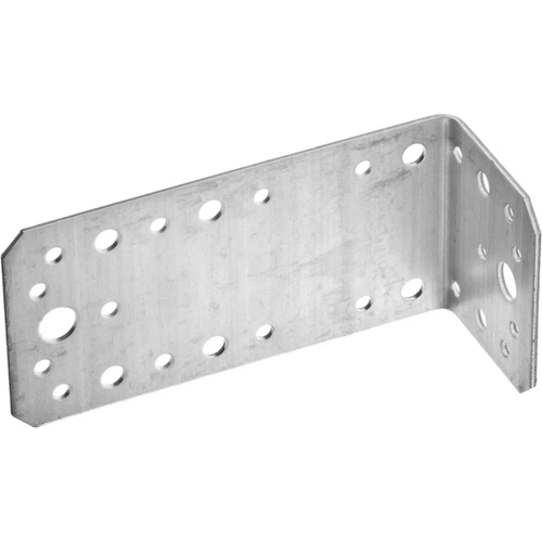 Уголок крепежный асимметричный, 65х50х130 х 2мм, 20шт, ЗУБР