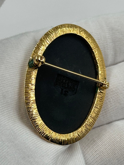 Брошь Wedgwood чёрная