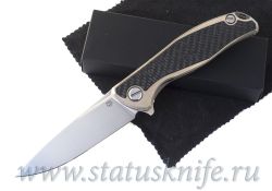 Нож Широгоров Ф95 High Polished CF M390 Кастом Дивижнфотография - 1