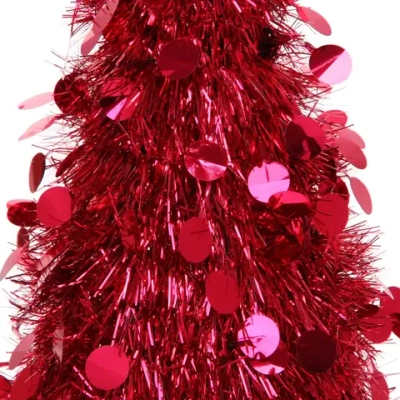 Елка декоративная TINSEL «Изящный блеск» 50 см, Красный