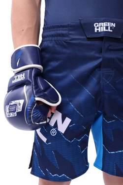 MMI-603MMAU Перчатки СОЮЗ MMA РОССИИ синие