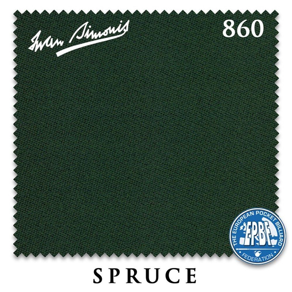 Сукно Iwan Simonis 860 198см Spruce