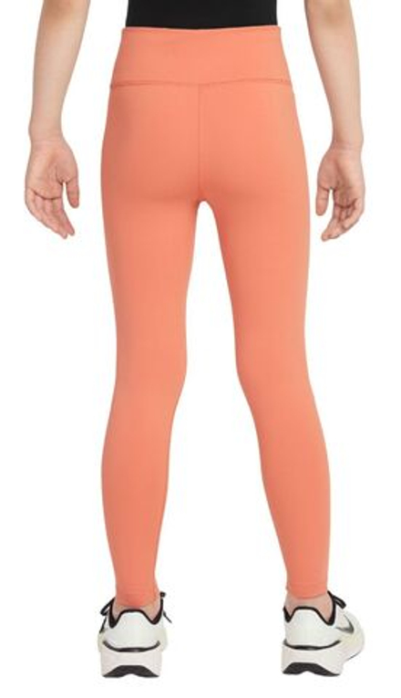 Брюки для девочки Nike Kids One Dri-Fit Tight Leggings - Brown