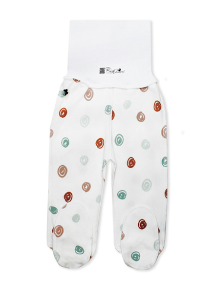 Ползунки швы наружу Горошек RinaAmari